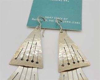 339 - R.A.W. Sterling Silver Earrings
