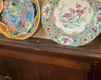 more of antique plate collection