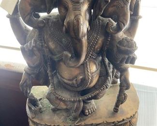 fantastic huge Ganesha statue  very detailed