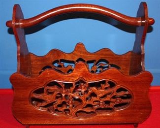 Vintage Magazine Rack