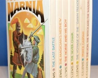 Vintage C.S. Lewis Chronicles of Narnia Box Set
