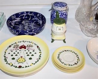 Vintage Brock Plates and More