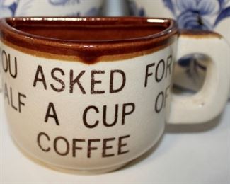 Vintage Novelty Cup