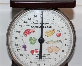 Vintage American Family Scale