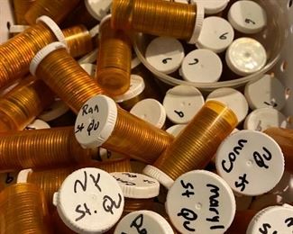 Quarters from 60’s, 70’s, 80’s, 90’s