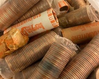 ALOT of UNC Bank Rolled State Quarters