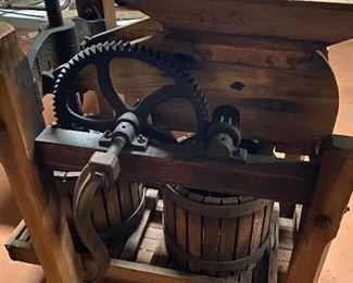 Wonderful Antique Cider/Wine Press