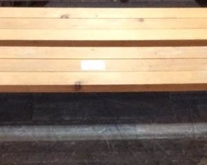 2 8 FOOT PICNIC BENCHES