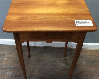 WALNUT SIDE TABLE MADE BY FRED CRAVER