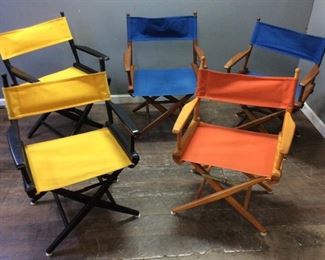 5 DIRECTORS CHAIRS