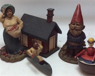 TOM CLARK GNOMES, HOUSE, INDIAN