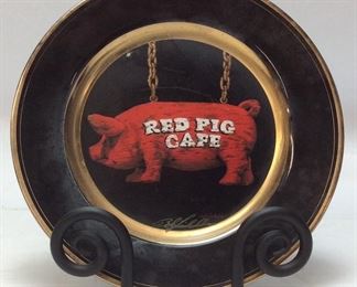 BOB TIMBERLAKE SIGNED RED PIG CAFE