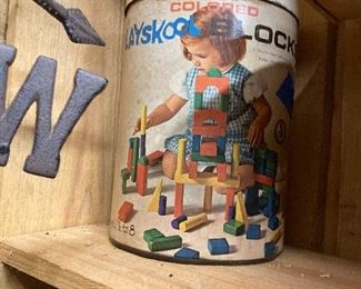 Vintage Toy Blocks