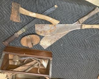 Various Blades and tools