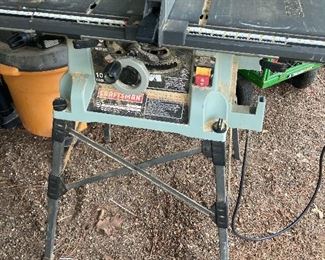 10" Craftsman Table Saw