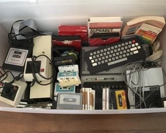 Radio shack TRS-80 computer with extras