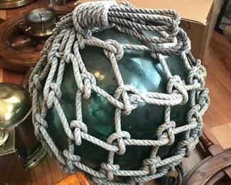 Large Japanese Vintage Fishnet Buoy $ 138.00