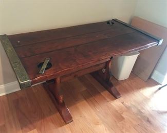 Mariner's Table - Made from the 1943 Liberty Ship - "Matthew Lyon" - Annapolis MD $ 598.00
