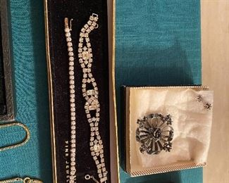 Vintage Rhinestone Bracelets