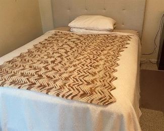 Queen platform bed frame