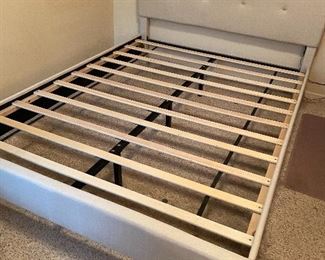 platform queen bed frame with headboard
