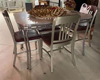 Chrome vintage table