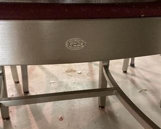 GoodForm aluminum  chairs mid century