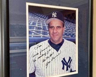 Signed New York Yankees Sports Memorabilia