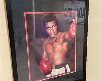 Muhammad Ali Signed Photo