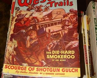 Old Western Comic Books or Magazines