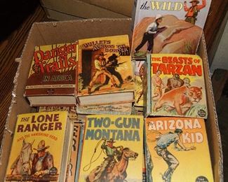 Box full of Little Big Books Lone Ranger, Tarzan, and more!