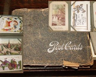 Book of 80+ early 1900's Post Cards