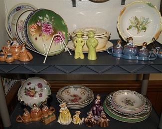 Hand Painted Bowls & Other Glassware & China