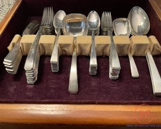 Towle STERLING SILVER Flatware - Craftsman Pattern