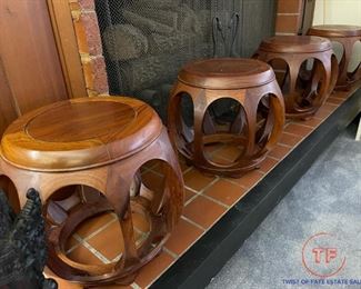 Teakwood Garden Stools