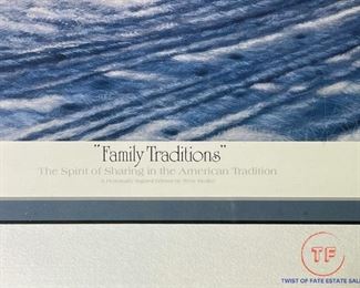 TERRY REDLIN "Family Traditions" Signed Limited Edition