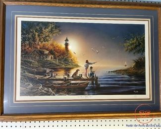 TERRY REDLIN "From Sea to Shining Sea" Signed Limited Edition