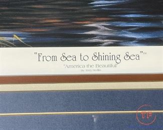 TERRY REDLIN "From Sea to Shining Sea" Signed Limited Edition