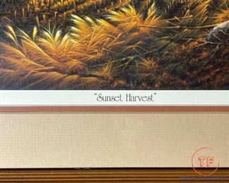 TERRY REDLIN "Sunset Harvest" 