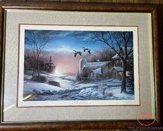 TERRY REDLIN "The Sharing Season II" Signed Limited Edition