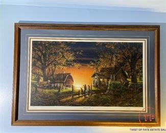 TERRY REDLIN "Morning Surprise" Signed Limited Edition