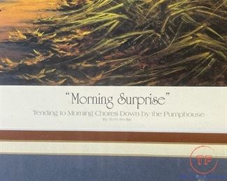 TERRY REDLIN "Morning Surprise" Signed Limited Edition