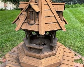 Lighted Gazebo Yard Art Display