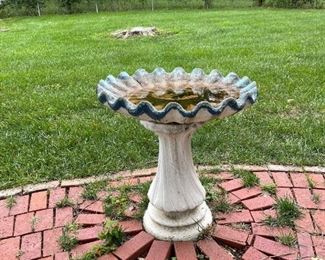 Concrete Bird Bath