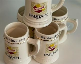 AKSARBEN 1970 FALSTAFF Steins