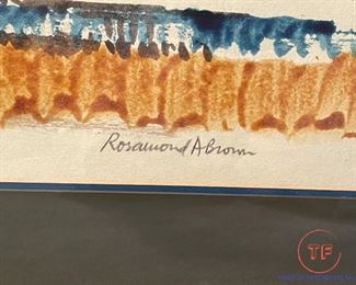 Original Watercolor “Temple Of Heaven” by ROSAMOND A BROWN