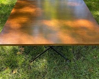 GEORGE NELSON / HERMAN MILLER - X Base Extension Dining Room Table