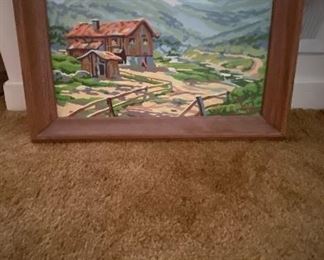 Vintage Paint by Number 