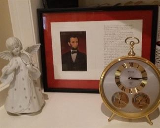 Bulova Hygrometer-Temperature-Clock 