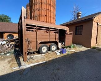 Horse trailer; needs a new floor